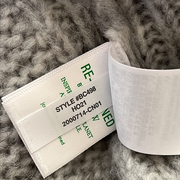 J. Crew Relaxed Tie Neck Sweater Dress Alpaca Blend - Picture 7 of 8